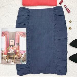 Cartonnier Ruffle Pencil Skirt
